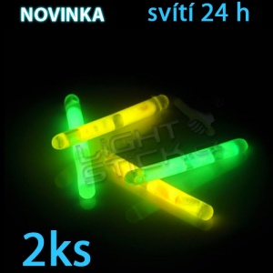 Svietiaca tyčinka 4cm, POWDER, 2ks