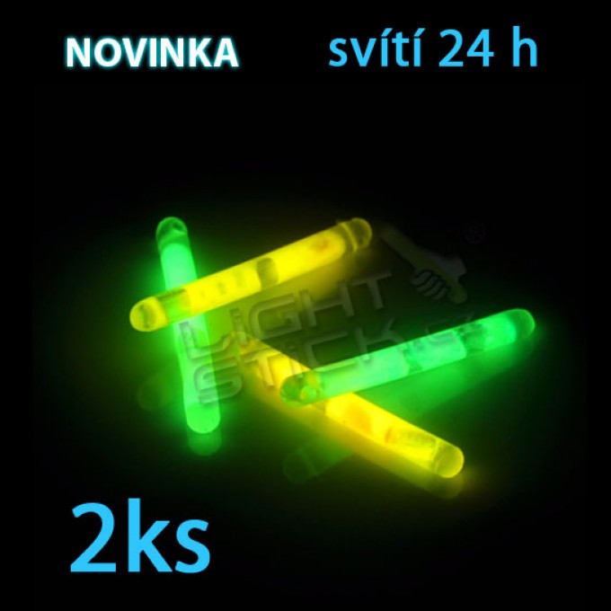 Svietiaca tyčinka 4cm, POWDER, 2ks