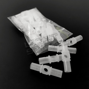 Spojky na náramky speciál, 25 kusov, so stredovým otvorom