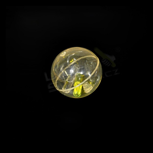Svietiaca lopta zelená Ø 6,5 cm