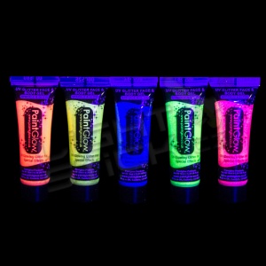 Trblietkový gél na telo a tvár 12ml, UV, bodypainting